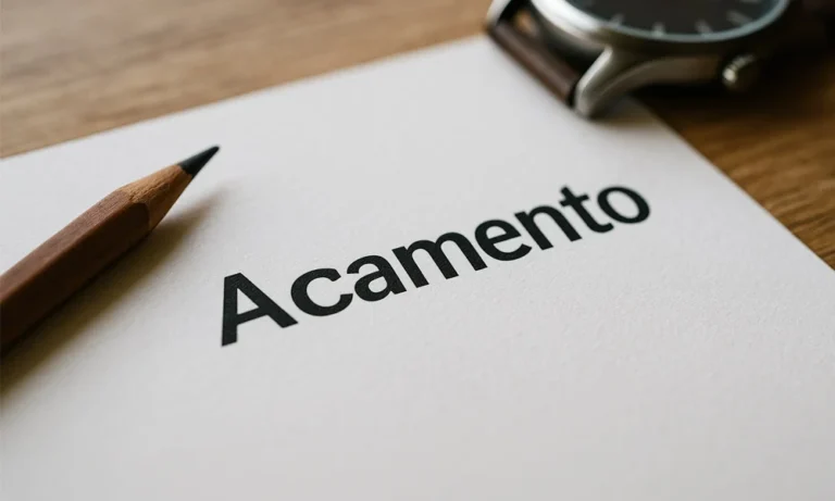 Acamento: Possibility Behind the Mysterious Term Acamento: Possibility Behind the Mysterious Term