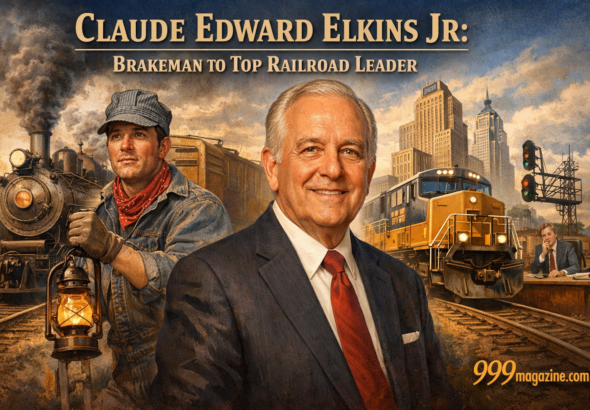 Claude Edward Elkins Jr: Brakeman to Top Railroad Leader
