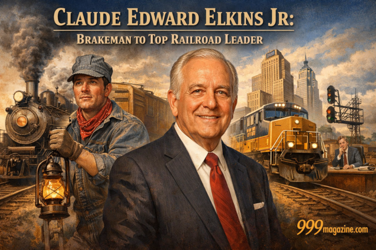 Claude Edward Elkins Jr: Brakeman to Top Railroad Leader